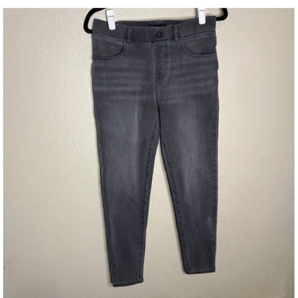 Betabrand Jean Womens PS Small Petite Gray Skinny Leg Yoga Denim Jegging Stretch